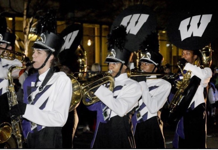 Woodlawn High Band: Parading Around