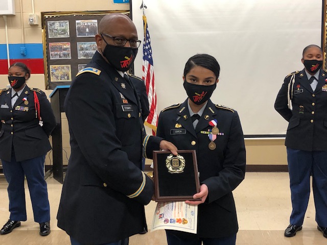 Woodlawn JROTC Cadet Wins Cadet of the Year