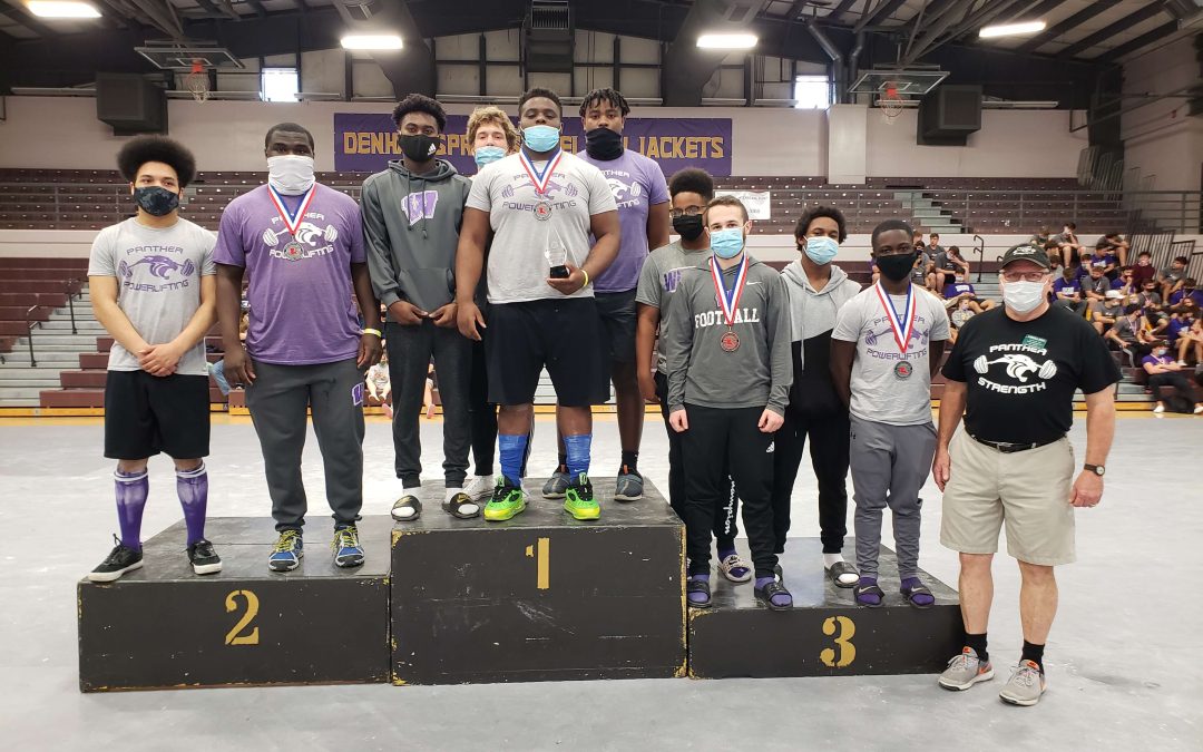 Panther Powerlifters Perform Well at Regional Meet